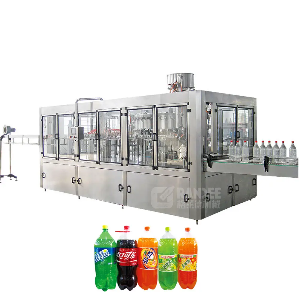 Otomatik gazlı İçecek dolum soda cola meşrubat dolum makinesi <span class=keywords><strong>konserve</strong></span> makinesi makine ekipmanı