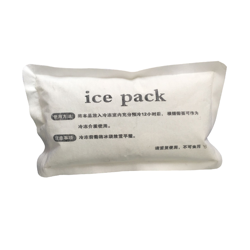 Reusable Gel Refrigerant Poly Ice Pack for Food Fresh Delivery Ice Pack Ice Bag for Fresh Food Transportation Keep Cool