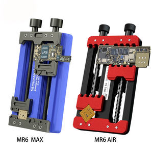 Soporte <span class=keywords><strong>de</strong></span> PCB mecánico MR6 Air Max abrazadera <span class=keywords><strong>de</strong></span> placa base <span class=keywords><strong>BGA</strong></span> soporte fijo accesorio IC Chip ubicación soldadura CPU eliminación <span class=keywords><strong>de</strong></span> pegamento doble eje - Product Image 1