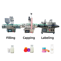 Machine de remplissage automatique de liquide en aérosol Machine de remplissage pour bouteilles d'eau Capsulage étiquetage huile lait lotion boisson énergétique