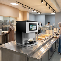 Distributeur de riz automatique à écran tactile 10,1 pouces, sortie rapide en 3 secondes, capacité de 10-30 kg, 8 portions réglables, diviseur de portions de riz