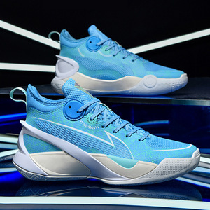 2026 NEW LEAO Durable and Breathable Men's <strong>Basketball</strong> <strong>Shoes</strong> for Teenagers Sports Sneakers with Friction Sound for Autumn Season - Product Image 4