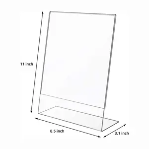Custom clear acrylic advertising cardboard shelf stand display
