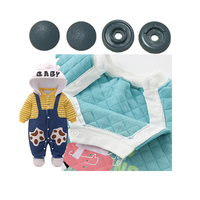 Harga Pabrik Grosir Kancing Tekan Plastik 9mm Warna Sesuai Pesanan untuk Pakaian Bayi 30000 Set Per Karton