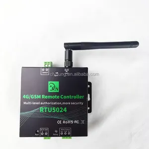Nouvelle Version 4G/2G à distance RTU5024 ouvre-porte Gsm commutateur de relais d'ouverture de contrôle d'accès Gsm
