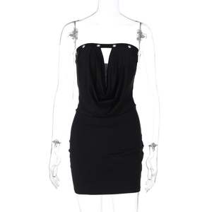 短鸡尾酒返校节礼服串珠雪纺短晚礼服 - Product Image 5