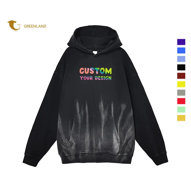 OEM ODM Quần Áo Nam Áo Hoodie & Áo Nỉ Nam Thường Xuyên Bằng Vải Bông Chải Kỹ Chất Lượng Cao