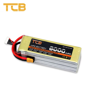 TCB Fabrik Großhandel RC Lipo Akku 2S-6S 6000mAh 35C LiCoO2 500 Zyklen für RC Flugzeug Auto Boot Akkupack - Product Image 5