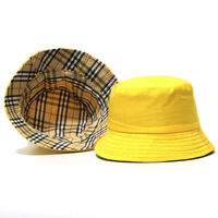 Chapeau Bob de Pêcheur Personnalisé de Haute Qualité avec Broderie et Impression, Couleur Unie, pour Adulte