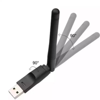 Adaptateur Wifi USB SYTA 150 Mbps, clé réseau sans fil externe pour ordinateur portable, compatible avec le récepteur DVB-T2, stock disponible en Indonésie