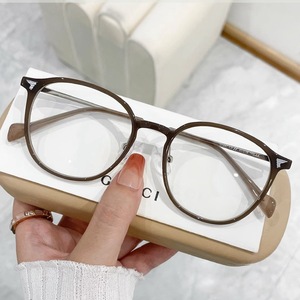 Montures de lunettes rondes pour femmes, anti-lumière bleue, légères, pour un usage quotidien - Product Image 2