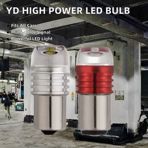 ไฟท้ายรถยนต์ LED กำลังสูง 1156/1157 COB แบบแฟลช สโตรบ ไฟถอยหลัง สีฟ้า ไฟเบรก ไฟเลี้ยว รุ่น 5630 3SMD 12V ใหม่ - Product Image 2