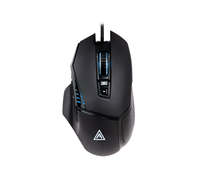Souris de jeu OEM ODM Mous, conçue pour une utilisation sur ordinateur portable, filaire, connexion USB 2,4 GHz, orientation de la main droite, rétroéclairage LED, ergonomique
