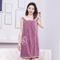 Robe de bain en microfibre, accessoire de beauté douce et sexy pour femmes, vente en gros d'usine