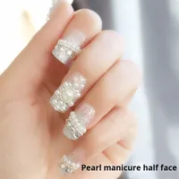 Perles demi-rondes en plastique pour nail art, accessoires colorés DIY, pince à cheveux, vêtements, perles à fond plat, tailles mélangées, vente en gros