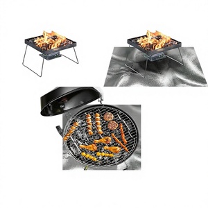 Alfombrilla <span class=keywords><strong>de</strong></span> aluminio <span class=keywords><strong>para</strong></span> parrilla <span class=keywords><strong>de</strong></span> 100cmx100cm, resistente al calor y al fuego, base <span class=keywords><strong>de</strong></span> 3 capas, alfombrilla grande <span class=keywords><strong>para</strong></span> brasero, fácil <span class=keywords><strong>de</strong></span> limpiar, <span class=keywords><strong>para</strong></span> césped - Product Image 1