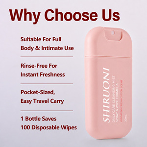 <span class=keywords><strong>Spray</strong></span> detergente intimo delicato naturale prebiotico all'acido lattico a marchio privato, senza risciacquo, pH bilanciato, rinfrescante - Product Image 2