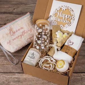 Hot Sale Birthday Gift Set For Women Creative Hand Present With Scented Candle <b>Cup</b> Bracelet Party Favor - Product Image 2