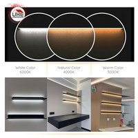 Étagères murales flottantes à LED, étagère de présentation, étagère flottante pour la décoration de la cuisine