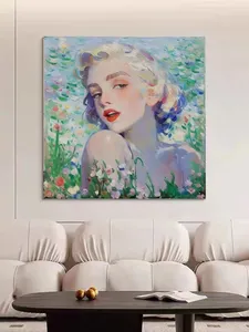 Decorazione murale di nuovo stile pittura moderna Sexy e pittura decorativa 1*1 m per soggiorno Hotel