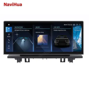Navihua Android 13 dokunmatik ekran araba Stereo Carplay radyo BMW için F48 2014 2018 NBT EVO multimedya Video sesli Gps navigasyon