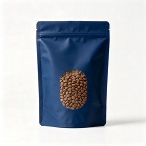 Sachet alimentaire personnalisé sous vide, refermable avec fermeture éclair, en plastique, pour poudre, snacks et aliments pour animaux de compagnie - Product Image 3