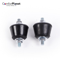 Amortisseur de vibrations en caoutchouc anti-vibration pour climatiseur et système CVC, support de sol, fourni par des fabricants puissants
