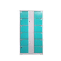 Yinlong casier de gymnastique en métal robuste 24/7 casier intelligent en libre-service serrure numérique biométrique casier à colis de stockage HPL pour l'extérieur