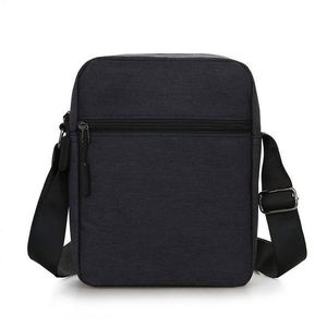 Free Sample <b>black</b> slim <b>small</b> nylon custom luxury designer crossbody men shoulder <b>bag</b> with logo - Product Image 6