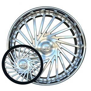 Ruedas Forjadas JG Personalizadas de 2/3 Piezas, 5x115, 5x120, 5x120.65mm, con Borde Profundo, para Autos de Pasajeros Kepler e Ipara - Product Image 1