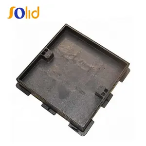 Manhole Covers Suppliers D400 Square Concrete Filled Cast Iron Manhole Cover Recessed Cement Manhole Cover With Frame