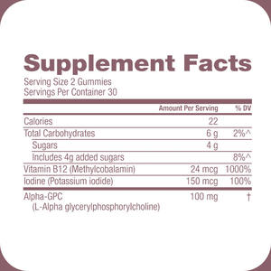 Enerji odağı Gummies zihinsel netliği arttırır stres ve yorgunluğu azaltır destek Hormonal denge beyin takviyesi - Product Image 3