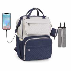 Mochila Pañalera Impermeable de Poliéster con Cambiador, Personalizable con Logotipo del Fabricante - Product Image 1