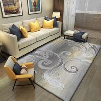 Bestseller Samt Teppich Erschwing liche Luxus Wohnzimmer Skid proof Boden Wasch bare Teppiche Große Matte