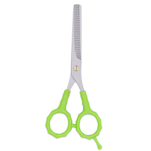 Thinning Shears Stainless Steel Short Handle Hair Cutting Scissors For Children And Adults Professional Hairdressing Tools - Product Image 4
