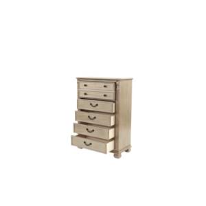 Cajonera de plata antigua de estilo clásico tradicional DB, 1 pieza, muebles de almacenamiento de dormitorio de MDF de acero inoxidable para hoteles - Product Image 6