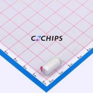 Condensador Sólido SH477M035F1500, Componente de Orificio Pasante (THT), D8xL15mm 470uF 20% 35V 3.8A100kHz - Product Image 1