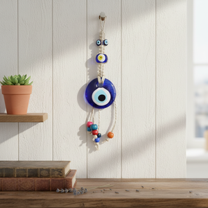 Evil Eye Macrame Ornament Creative Novelty Home Decoration (18x4cm) - Product Image 3
