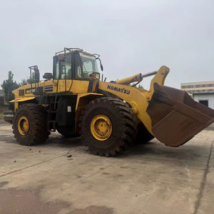 Chargeuses sur pneus Komatsu WA500-6 WA380 WA600 d'occasion de haute qualité, moteur de pompe hydraulique TCM, modèle 2019, charge nominale de 15 tonnes, bon état - Product Image 1