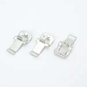 precision sheet metal stamping contact assemblies part with silver contact rivet for contactor switch