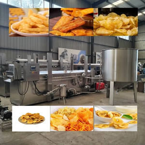 Línea de Producción Automática de Chips Fritos Tipo <span class=keywords><strong>Doritos</strong></span> Bugles con Mezcladora y Freidora, Máquinas Clave - Product Image 3
