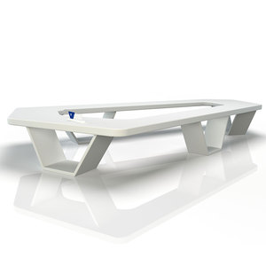 Modern long round table office meeting table set combination 12 seat 20 person conference room tables and chairs