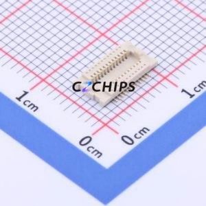 X0511FVS-24A-LPV01 Board-to-Board & Backplane Connector SMD,P=0.5mm Connector 24P 0.5mm Vertical Mount 2 - Product Image 1