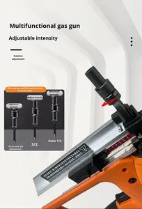 Battery Powered Industrial DIY Brad <strong>Nail</strong> Gun for Electricians Plumbers Concrete &amp; Cement <strong>Wall</strong> Steel <strong>Nails</strong> 19-38mm 1.5AH Battery - Product Image 2