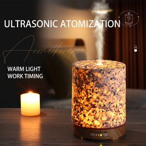 Ceramic Aroma Essential Oil Aroma Diffusers Decorative Essential Oil Diffuser Smart Remote Control Diffuser with <strong>UK</strong>/EU/US Plug - Product Image 2