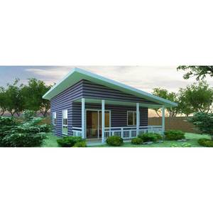 Villa moderna con estructura de acero ligero y techo inclinado para uso residencial - Product Image 4