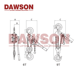Dawson dsvp loại hướng dẫn sử dụng đòn bẩy khối, <span class=keywords><strong>LEVER</strong></span> <span class=keywords><strong>hoist</strong></span> cho nâng - Product Image 6