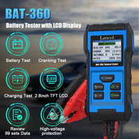 BAT-360 Tragbarer Batteriedetektor, Hergestellt aus säurebeständigem ABS-Kunststoff, sicher und langlebig für den Langzeitgebrauch.