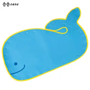 BBCare – tapis de bain antidérapant en forme de baleine avec ventouses pour bébé