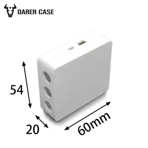 Factory wholesale Small plastic electronics sensor junction enclosures AK-S-89 60*54*20mm